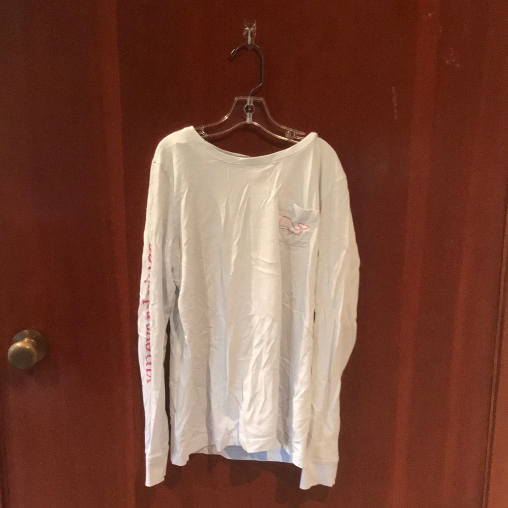 Vineyard Vines baby blue long sleeve